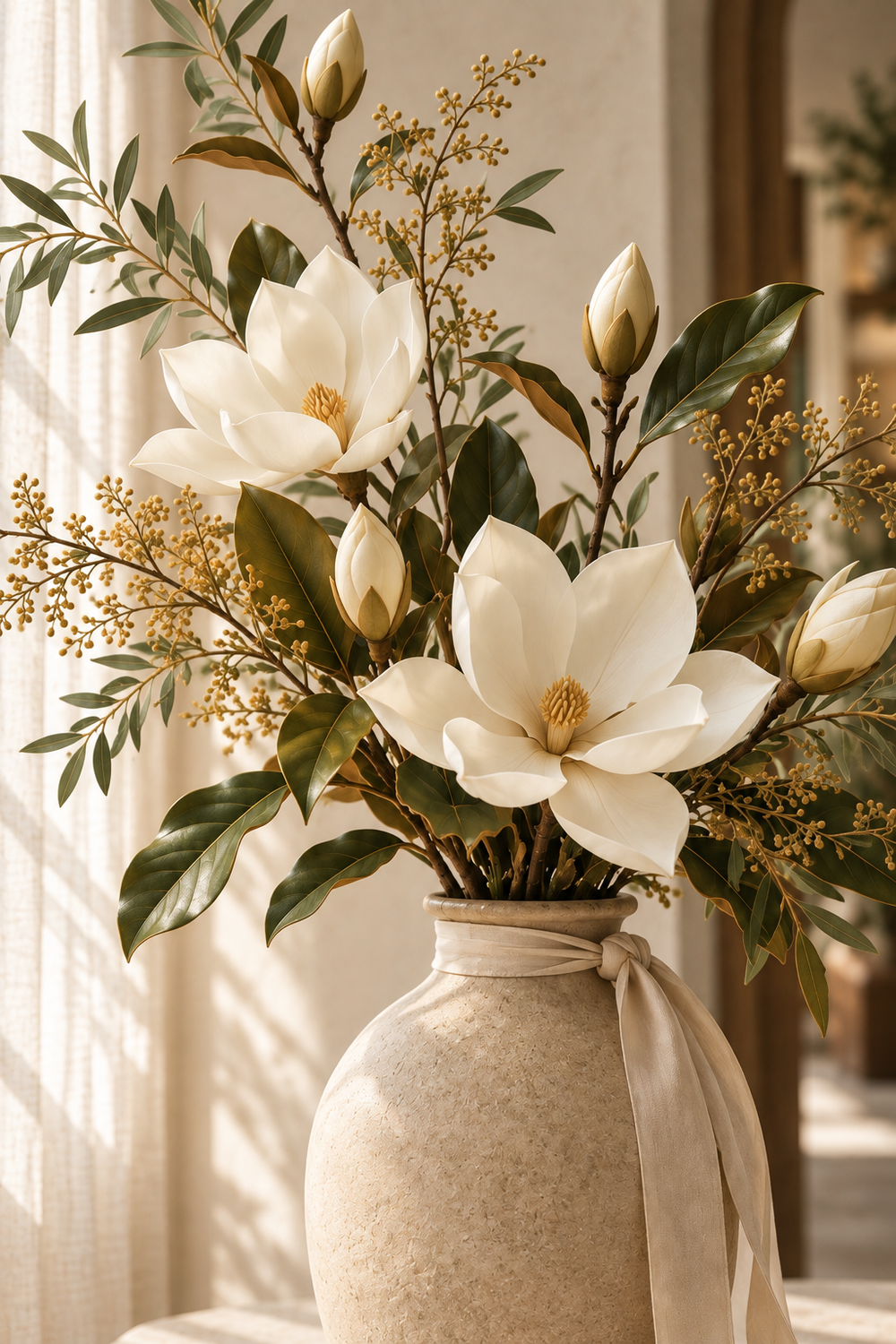 Seasonal floral composition