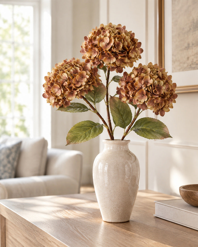 Brown Athens Hydrangea - 53 cm