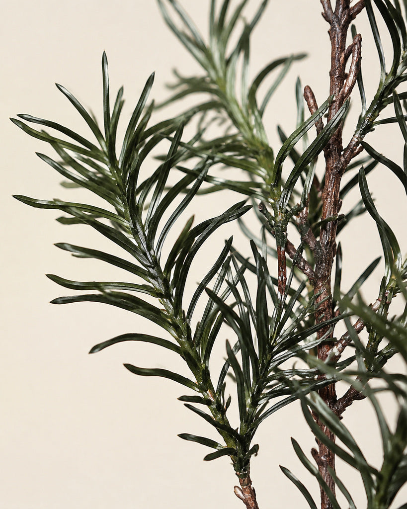 Plastic Artificial Longevity Pine Branch - 72 cm