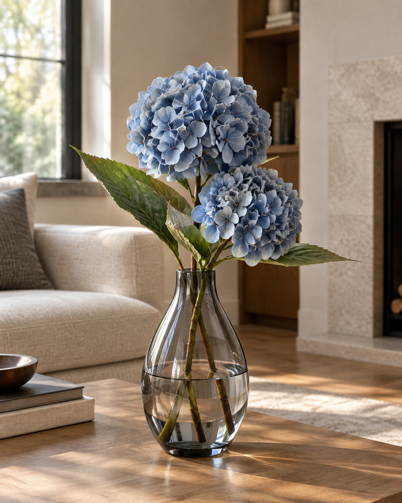 Black Blue Athens Hydrangea - 53 cm