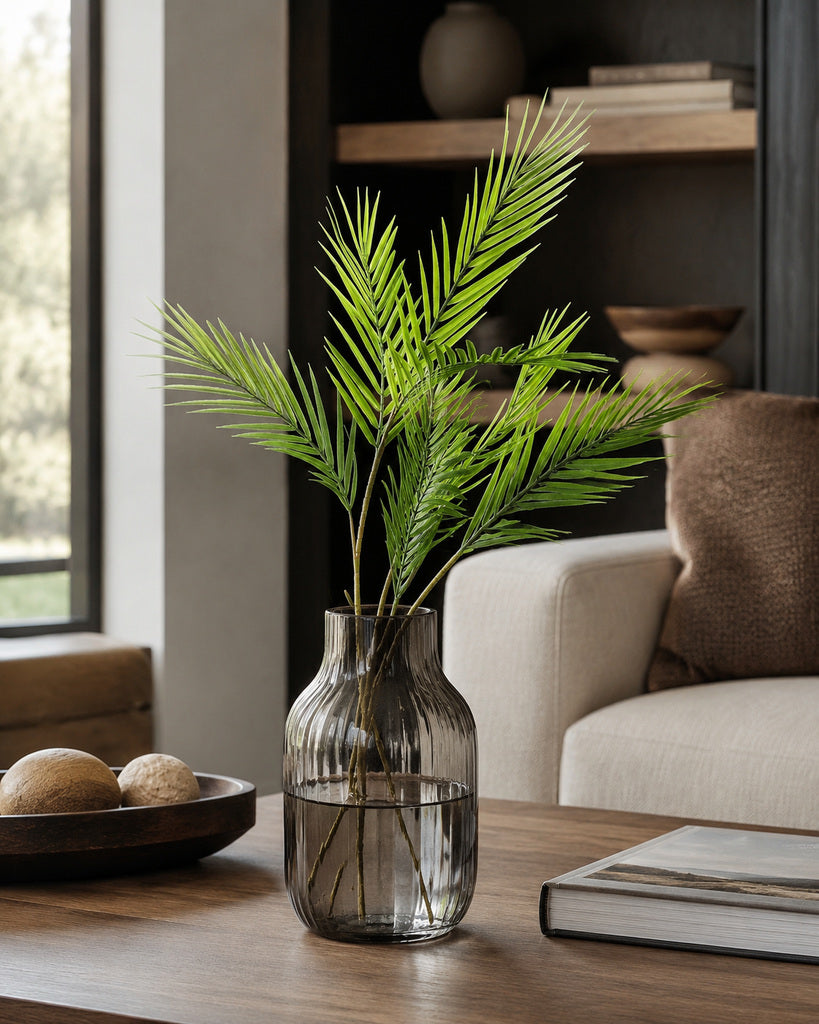 Green Artificial Phoenix Tail Bamboo Branch - 103 cm