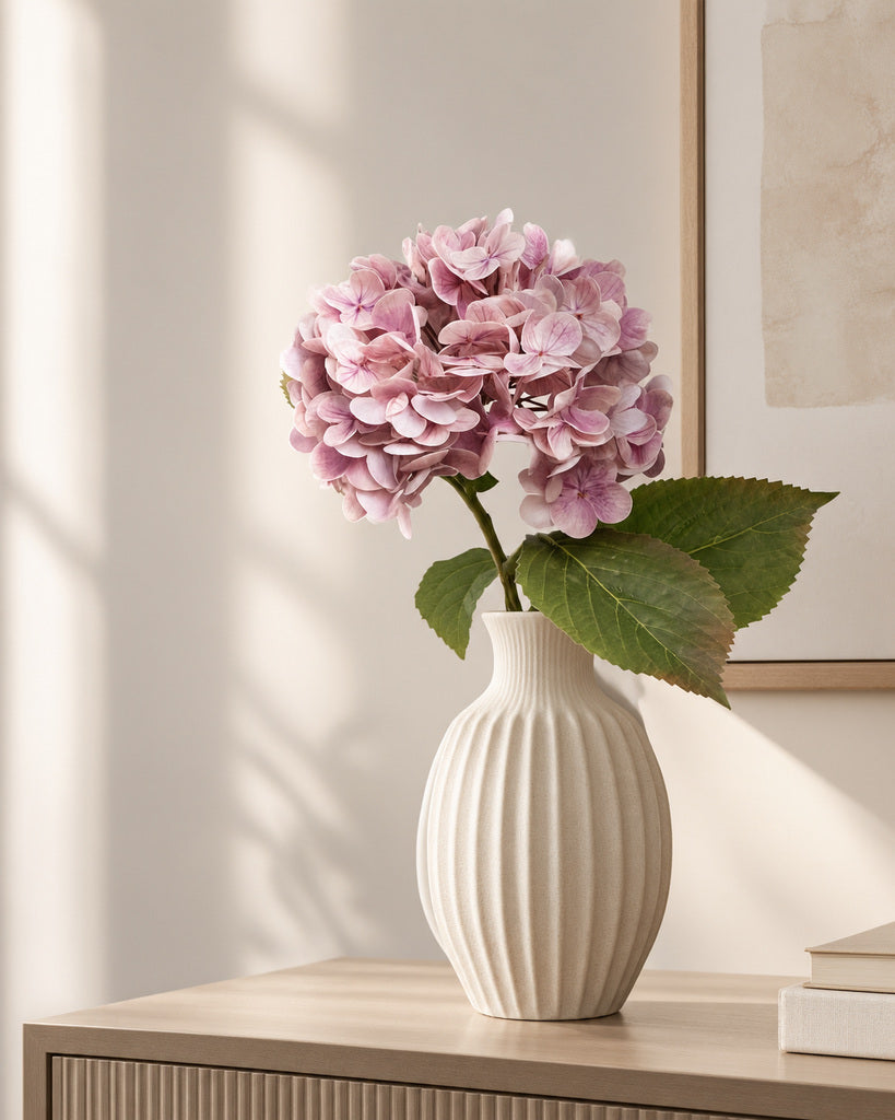 Dark Purple Athens Hydrangea - 53 cm