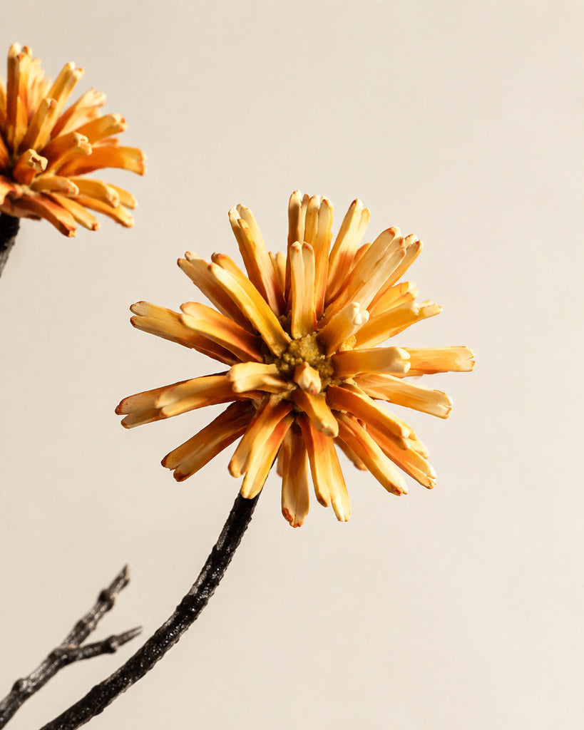 Orange Yellow Artificial Toon Fruit Branch - 79 cm