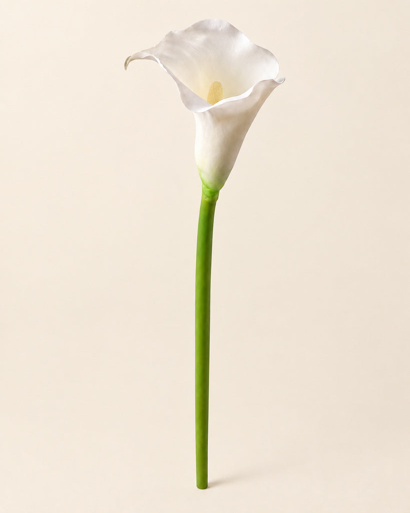 White Artificial Calla Lily Stem - 72 cm