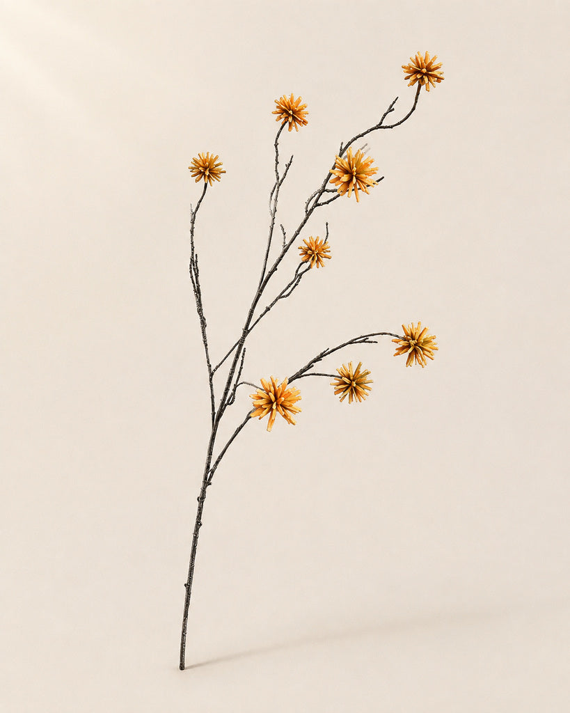 Orange Yellow Artificial Toon Fruit Branch - 79 cm