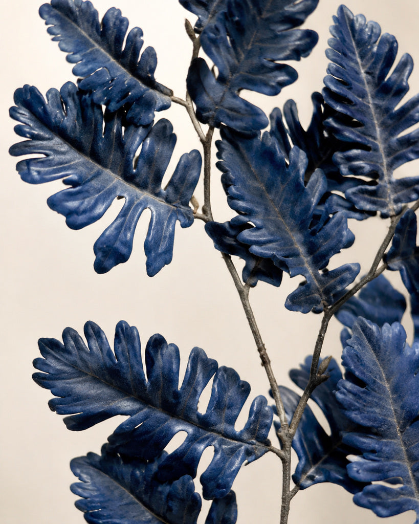 Indigo Artificial Dusty Miller Stem - 69 cm