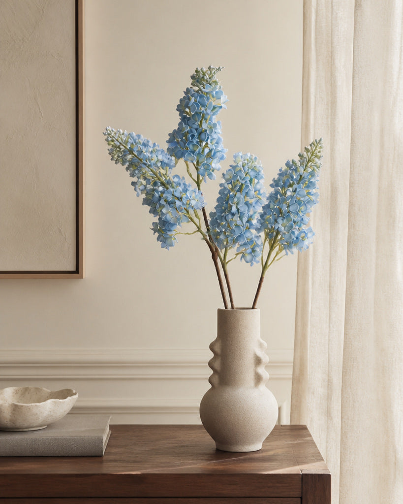 Sky Blue PVC and Soft-Rubber Lilac Stem - 64 cm