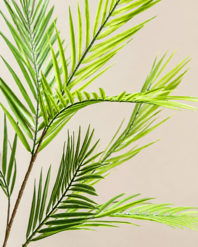 Green Artificial Phoenix Tail Bamboo Branch - 103 cm