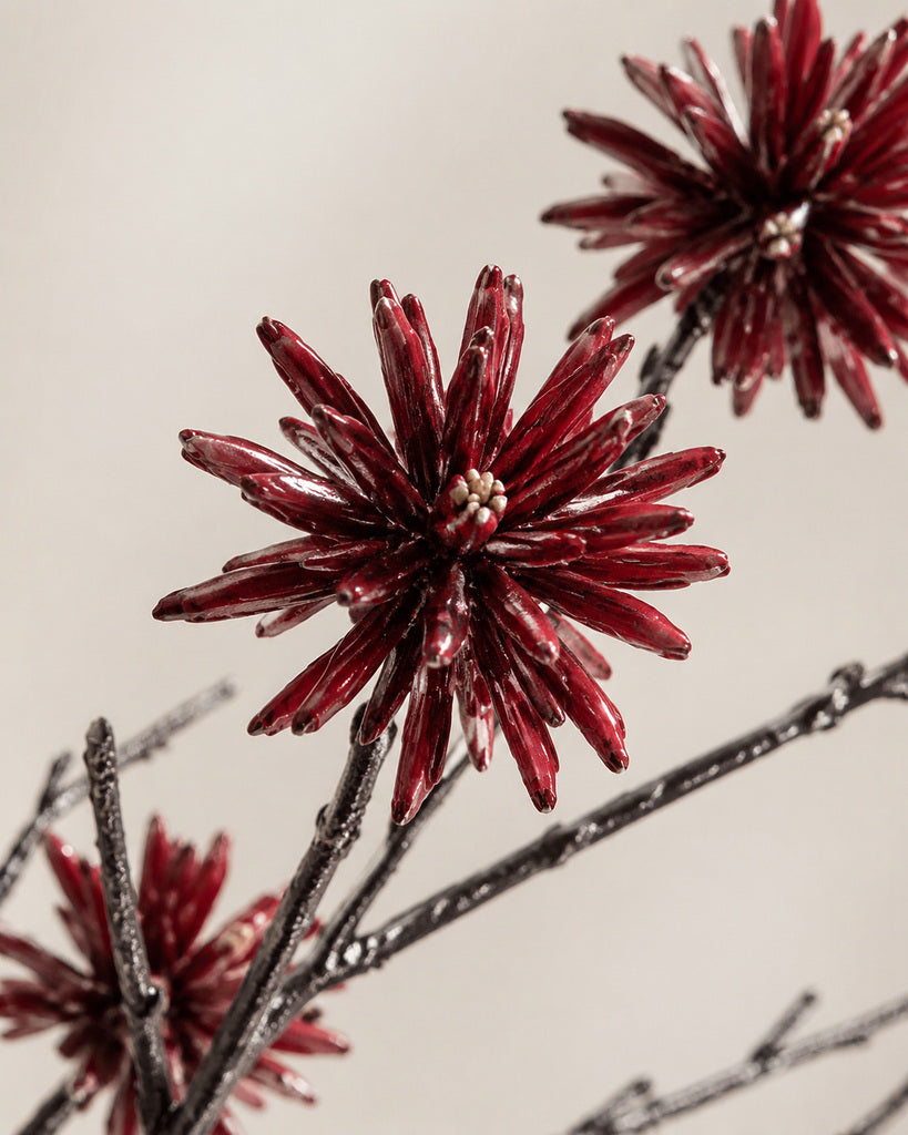 Red Artificial Toon Fruit Branch - 79 cm