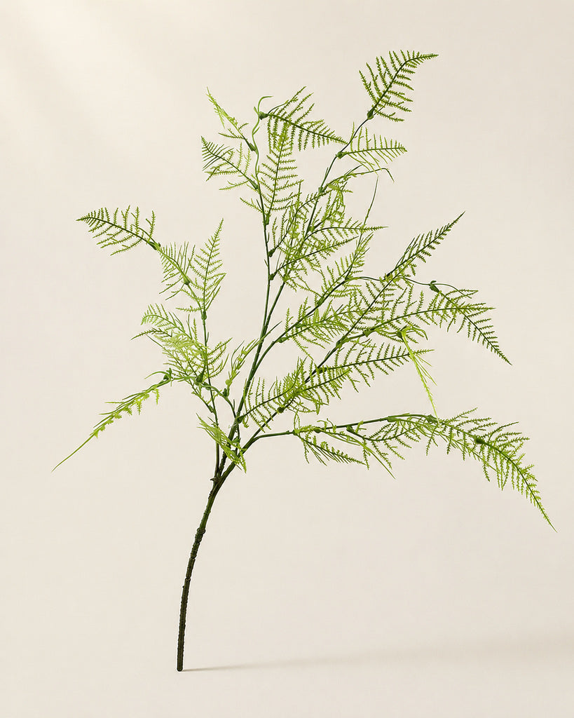 Light Green Plastic Artificial Asparagus Fern Stem - 100 cm