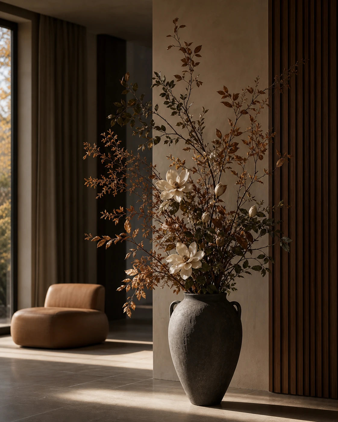 Floor & Corner floral setting